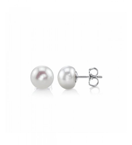 Sterling Freshwater Cultured Pearl Earrings