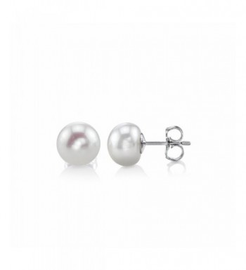 Sterling Freshwater Cultured Pearl Earrings