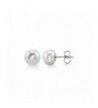 Sterling Freshwater Cultured Pearl Earrings