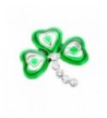 Luck Irish Patricks Shamrock Rhinestone