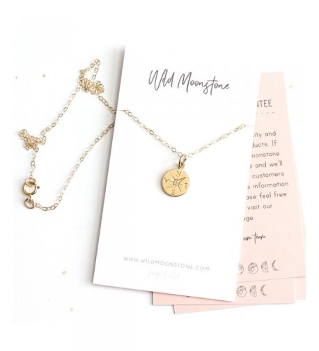Compass Pendant Necklace Graduation Friend