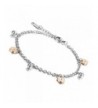 Flongo Ladies Simple Stainless Bracelet