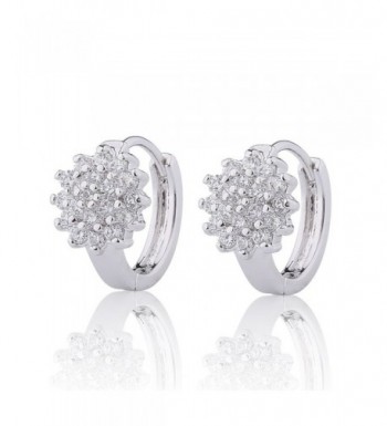 GULICX Jewellery Zirconia Pierced Earrings