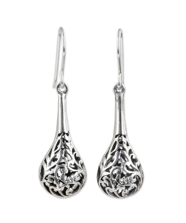 NOVICA Sterling Silver Dangle Earrings