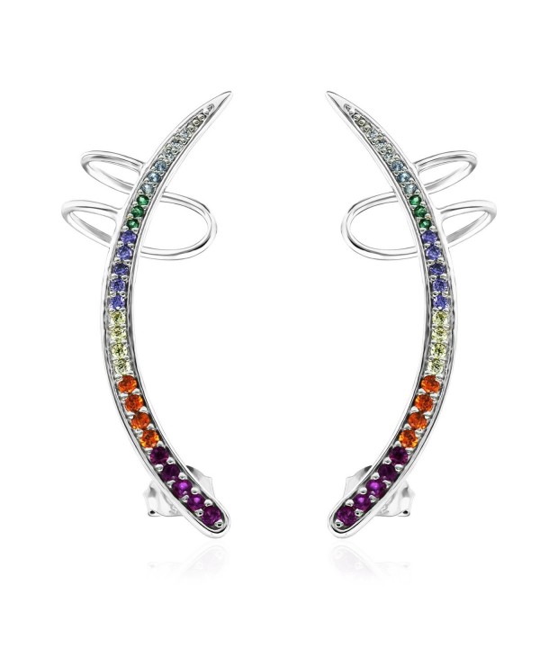 Rainbow Unicorn Hypoallergenic Sterling Earrings
