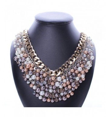 Multi storey Explosion exaggeration fashion necklace