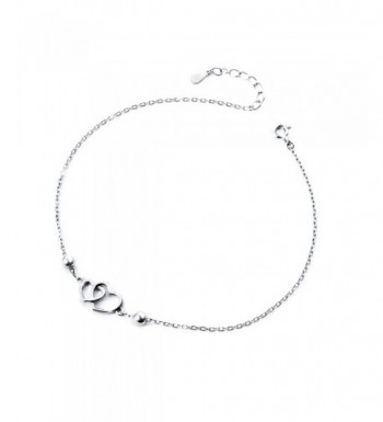 Anklet Sterling Silver Adjustable bracelet