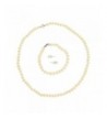 Cultured Freshwater Necklace Bracelet Earrings