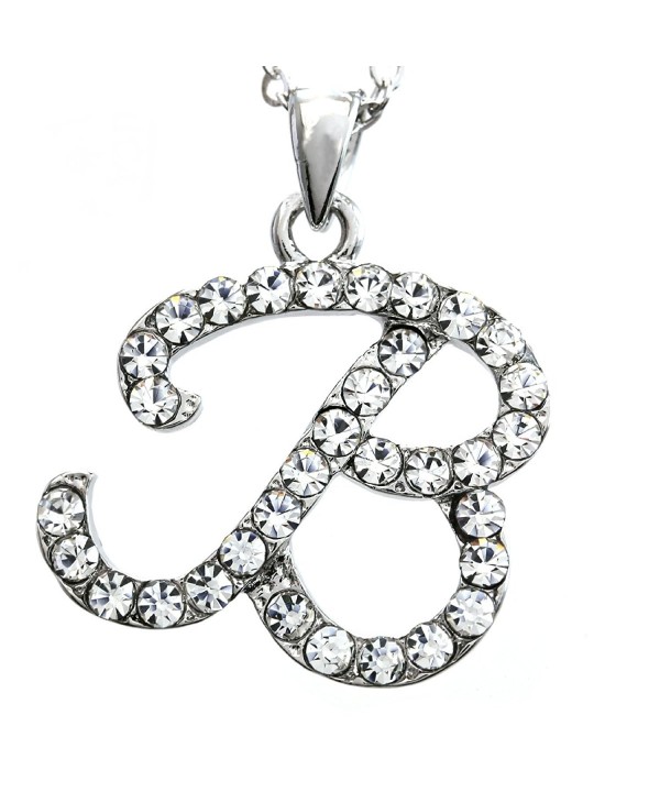 Initial Pendant Necklace Fashion Jewelry