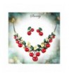 Hamer Jewelry Statement Necklace Earrings