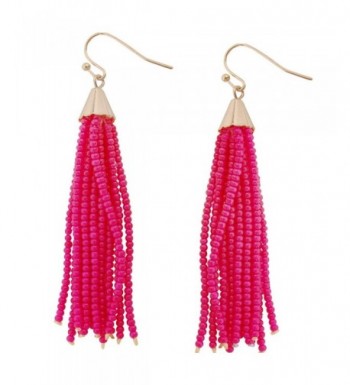 Humble Chic Beaded Tassel Dangles