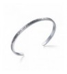 SOLOCUTE Sterling Bracelet Inspirational Bracelets