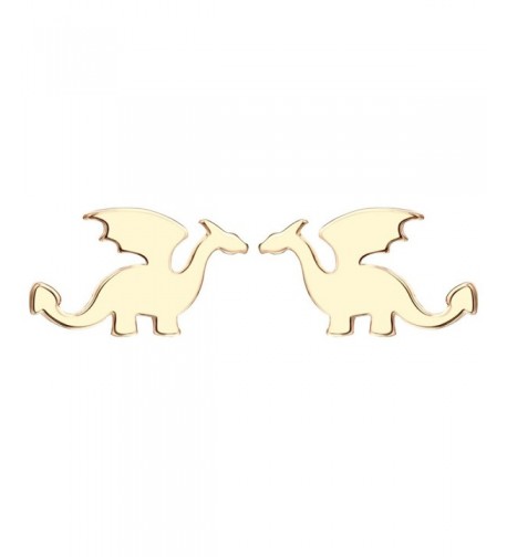 Alloy Cute Cartilage Dinosaur Earrings