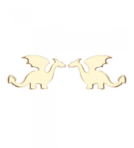 Alloy Cute Cartilage Dinosaur Earrings