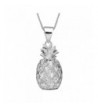 Sterling Silver Pineapple Pendant Chain
