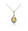 Shevalues Statement Necklace Rhinestone Eco friendly