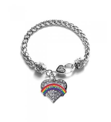 Marriage Equality 6 26 15 Bracelet Silver