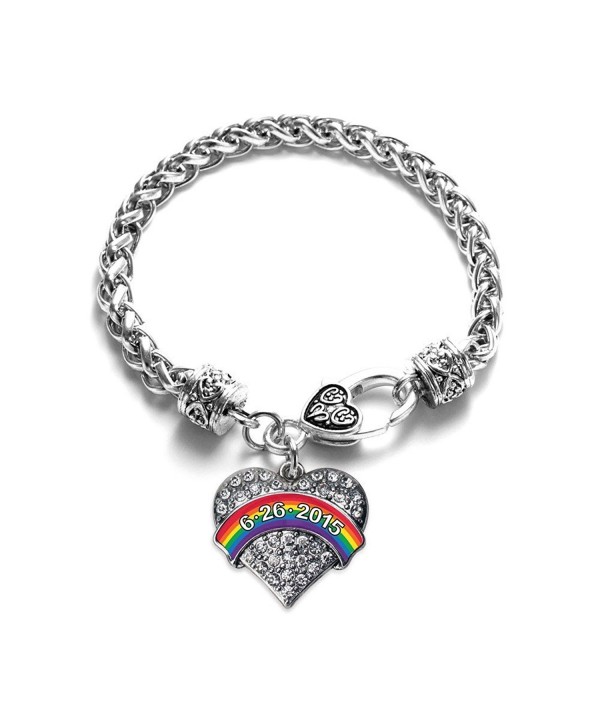 Marriage Equality 6 26 15 Bracelet Silver