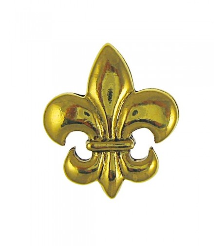 Fleur Lis Gold Lapel Pin