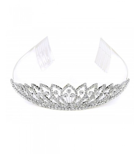 Lux Accessories Bridal Crystal Rhinestone