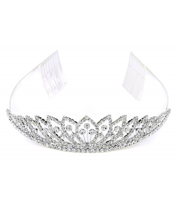 Lux Accessories Bridal Crystal Rhinestone