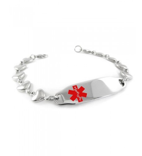 MyIDDr Pre Engraved Customized Penicillin Bracelet