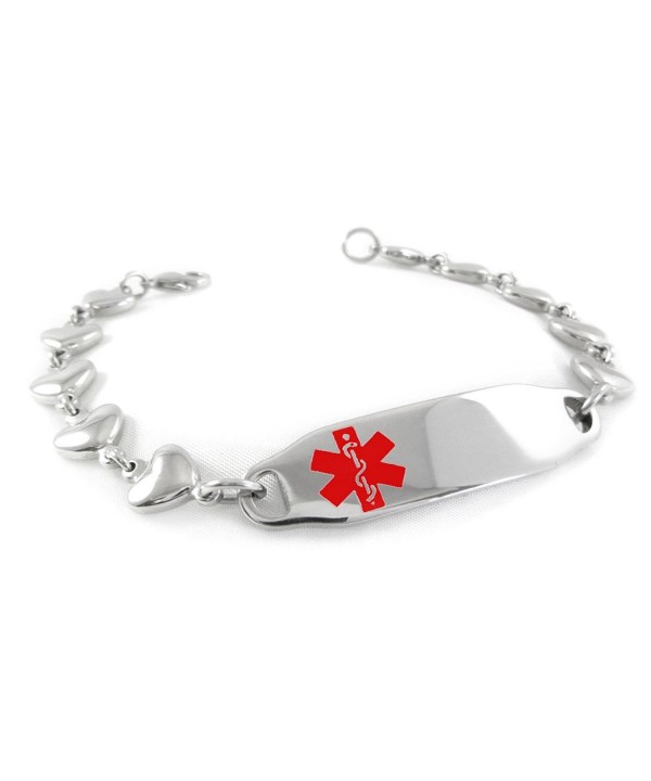 MyIDDr Pre Engraved Customized Penicillin Bracelet