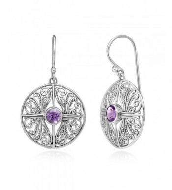 Sterling Filigree Inspired Amethyst Gemstones