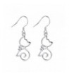 MASOP Sterling Silver Zirconia Earrings