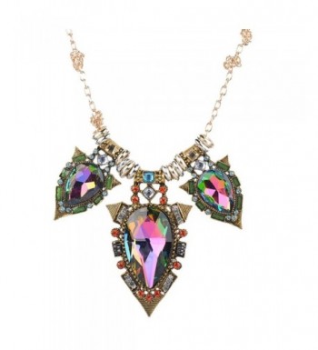 Teniu Fashion Necklace Statement Multicolor