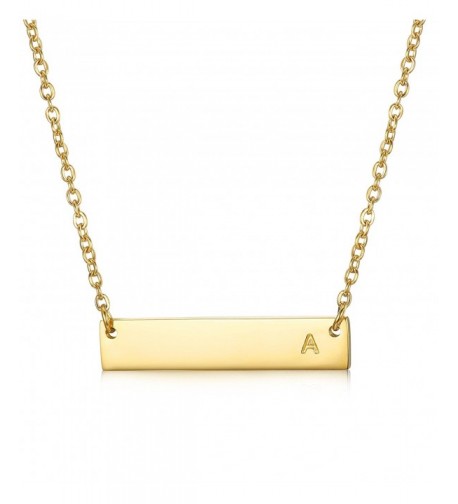 LOYALLOOK Stainless Necklace Alphabet extender