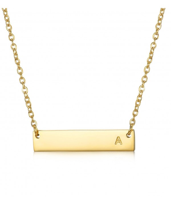 LOYALLOOK Stainless Necklace Alphabet extender