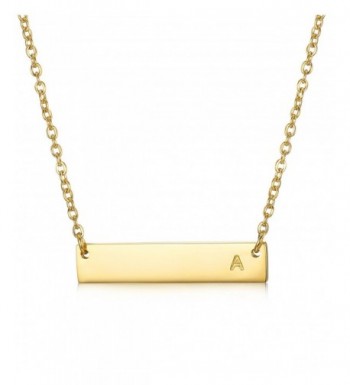 LOYALLOOK Stainless Necklace Alphabet extender