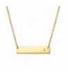 LOYALLOOK Stainless Necklace Alphabet extender
