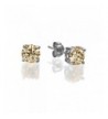 Amber Swarovski Sterling Silver earrings