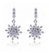 YAZILIND Dazzling Flawless Zirconia Snowflake