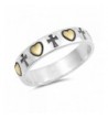 Gold Tone Promise Eternity Sterling Silver