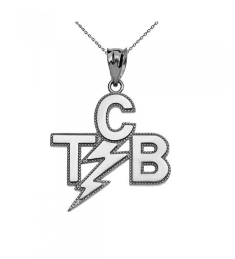 Taking Business Sterling Pendant Necklace