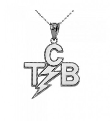 Taking Business Sterling Pendant Necklace
