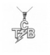 Taking Business Sterling Pendant Necklace