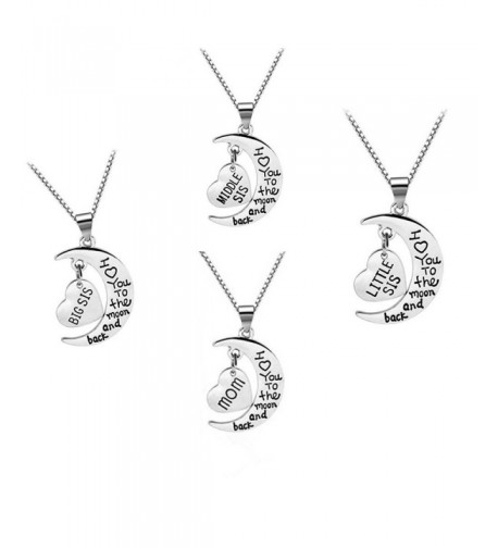 Family Jewellery Silver Pendant Necklace