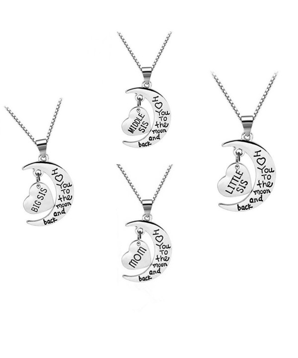 Family Jewellery Silver Pendant Necklace