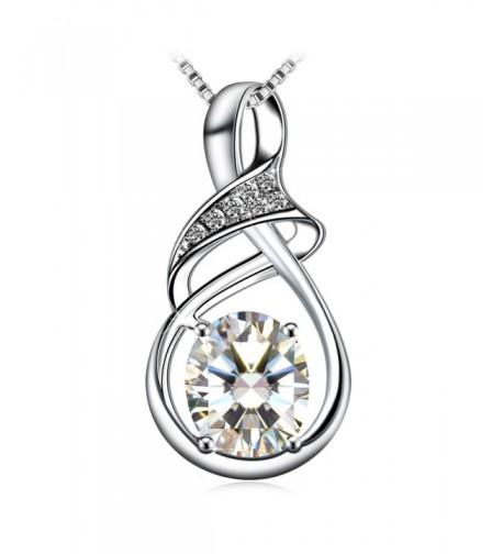 Necklace Sterling Zirconia J Rose Exquisite