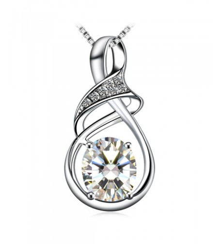 Necklace Sterling Zirconia J Rose Exquisite