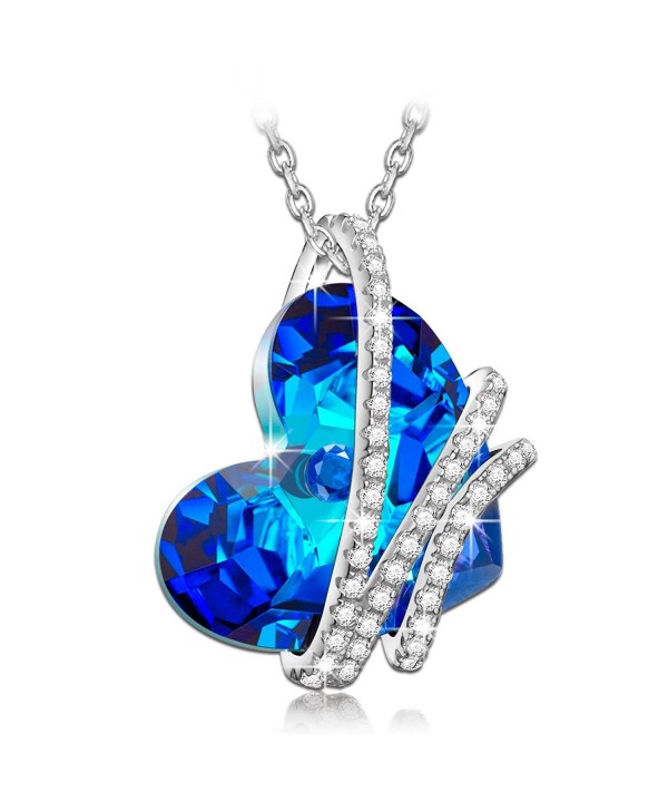 NinaQueen Sterling Necklace Swarovski anniversary