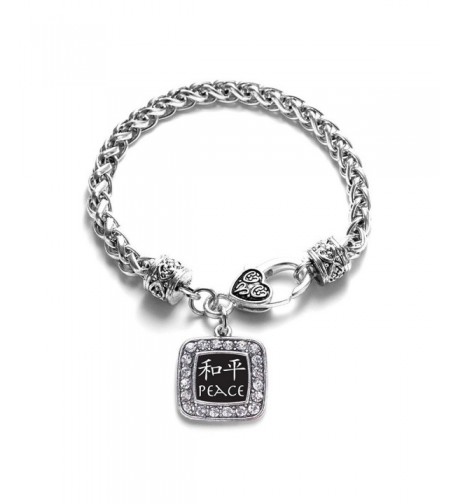 Chinese Characters Classic Silver Bracelet