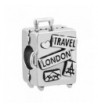 ReisJewelry Travel Charms Bracelets Suitcase