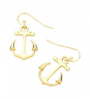 Liavys Anchor Fashionable Earrings Plated