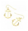 Liavys Anchor Fashionable Earrings Plated