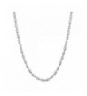 Sterling Silver Diamond Cut Bead Necklace